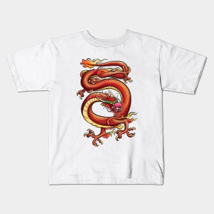 Red Dragon Kids T-Shirt